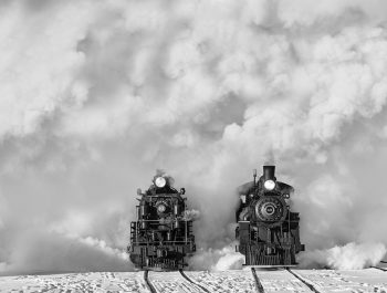 Using The Fuji 50R To Shoot Steam Engines In The Cold Of Winter