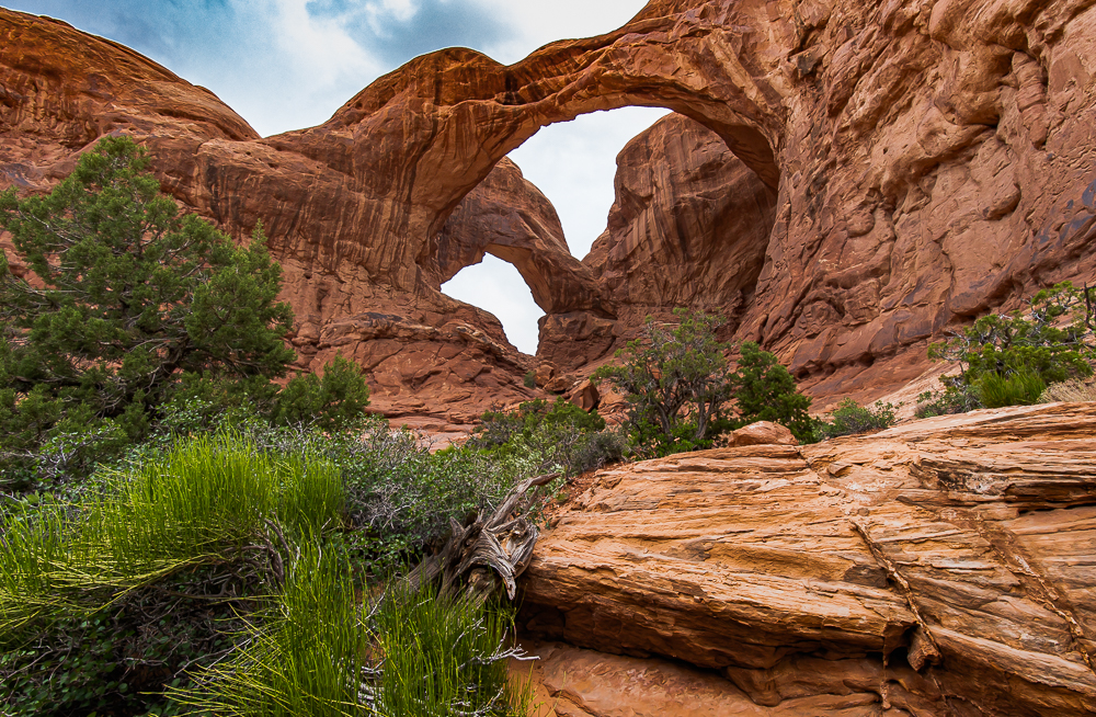 “Double Arch, Arches NP, UT, 2010”