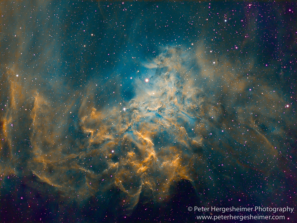 Flaming Star Nebula, IC 405
