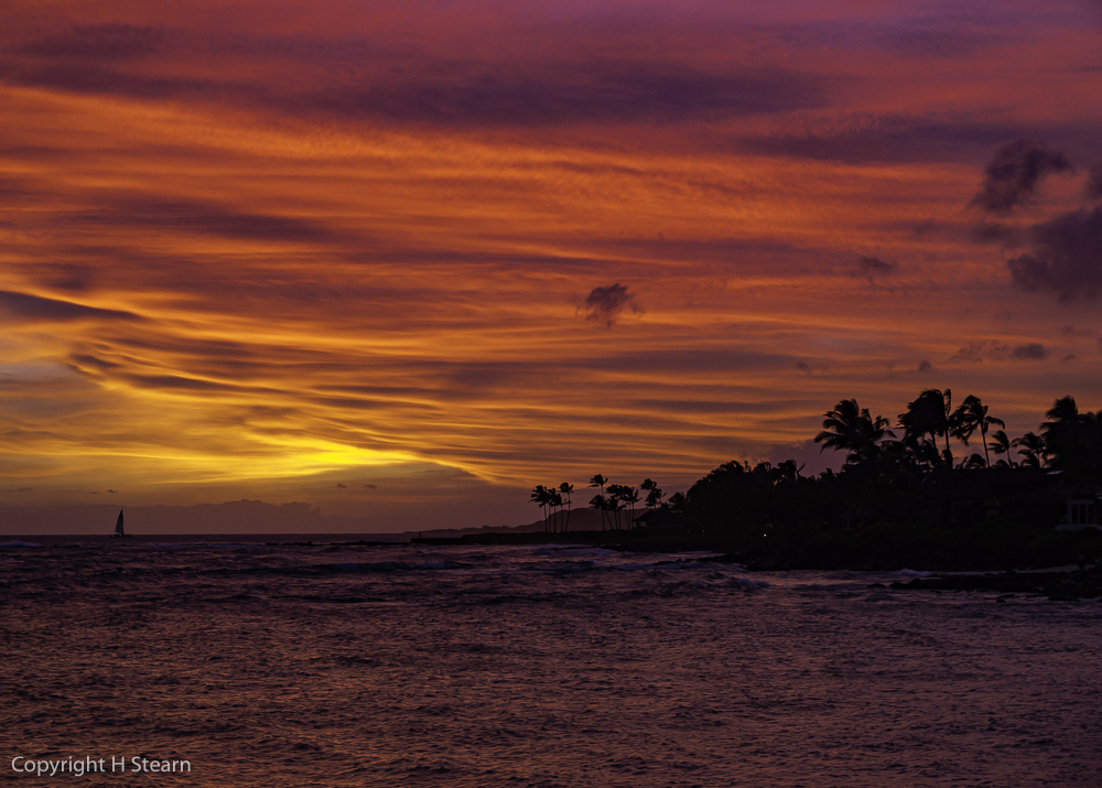 “Red Sky at Night….”, Kauai, HI