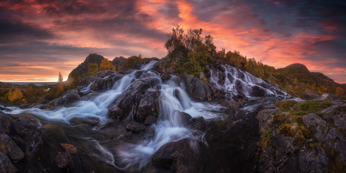 ‘Waterfall’, Lofoten, Norway – Carlos F. Turienzo carlosfturienzo.com