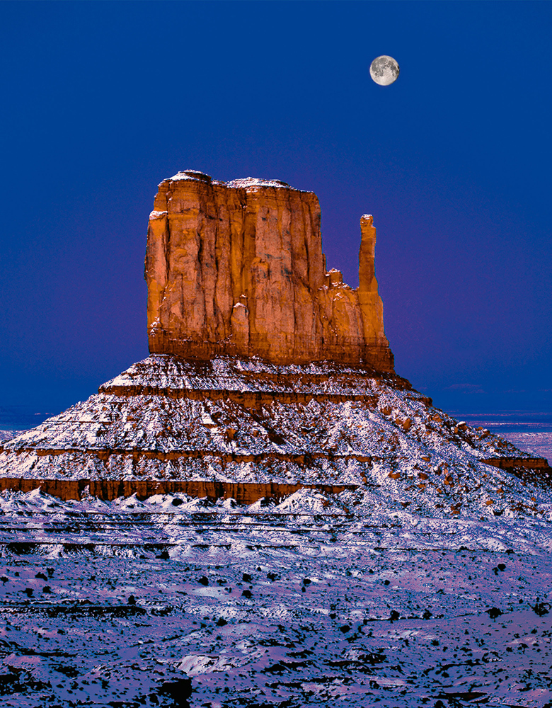 Monument Valley & Delicate Arch Moonrises 