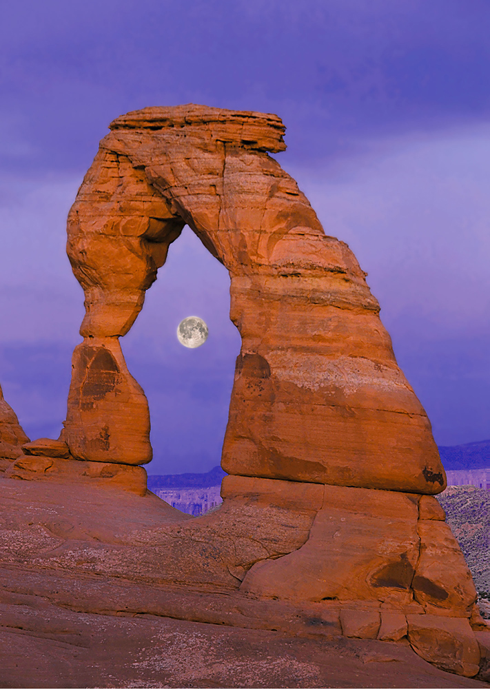Monument Valley & Delicate Arch Moonrises 