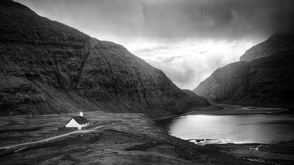 So many Faroe Island images lend themselves to B&W