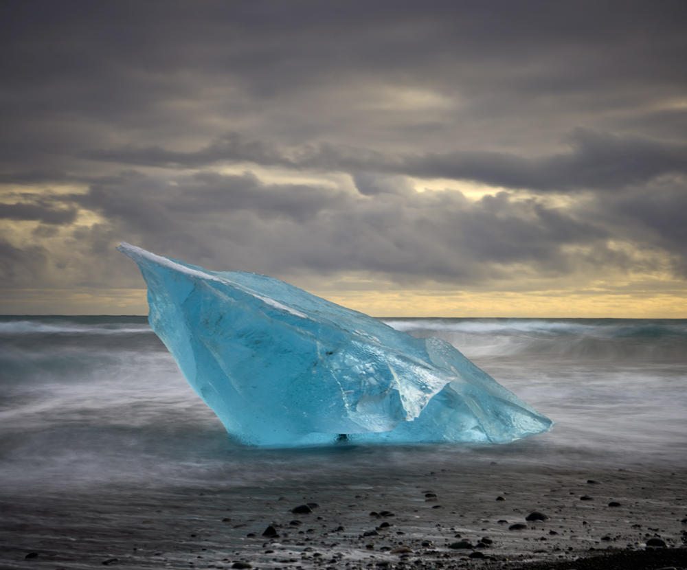 The iceberg beach