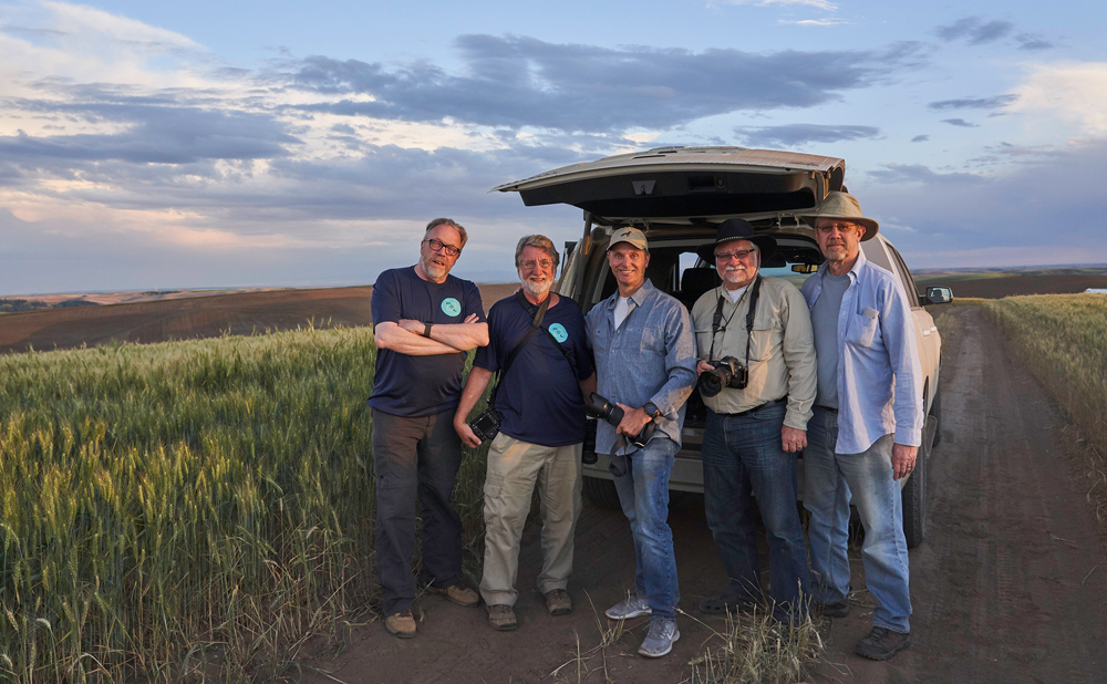 One of my workshop groups in Palouse