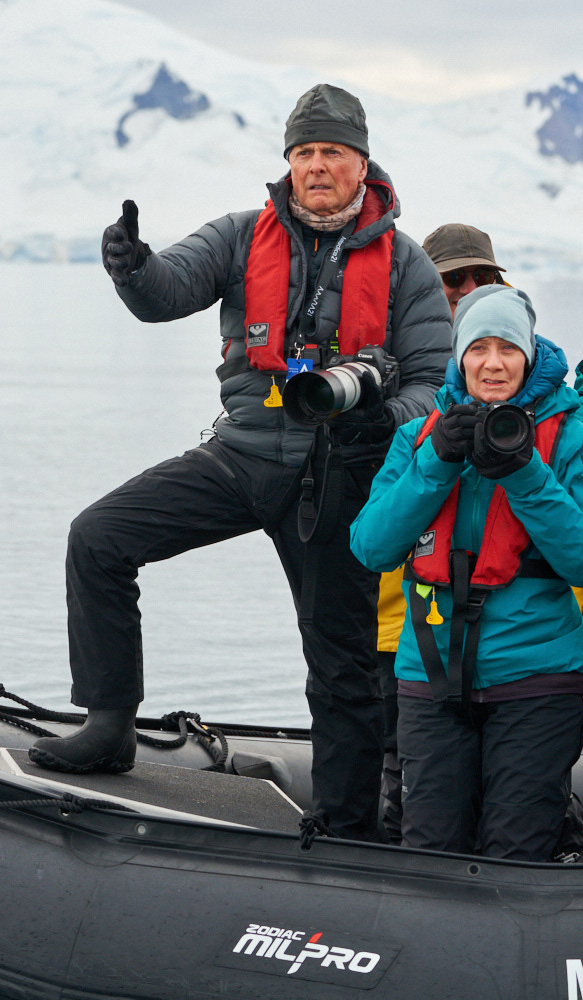 Art Wolfe, intrepid explorer and fabulous instructors guide the group to the enxt great shot.