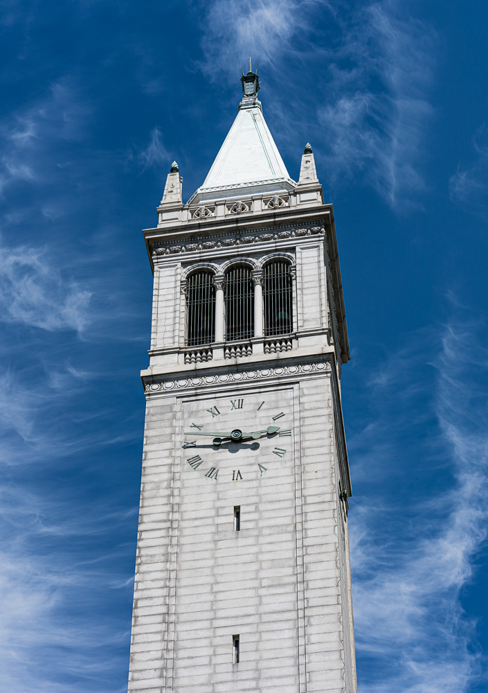 The Campanile Tower, U.C. Berkeley Campus, 2017