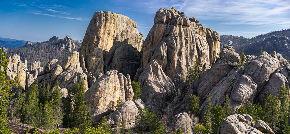 Weathered Granite Rocks, Lake Sylvan, Black Hills SD, 2014