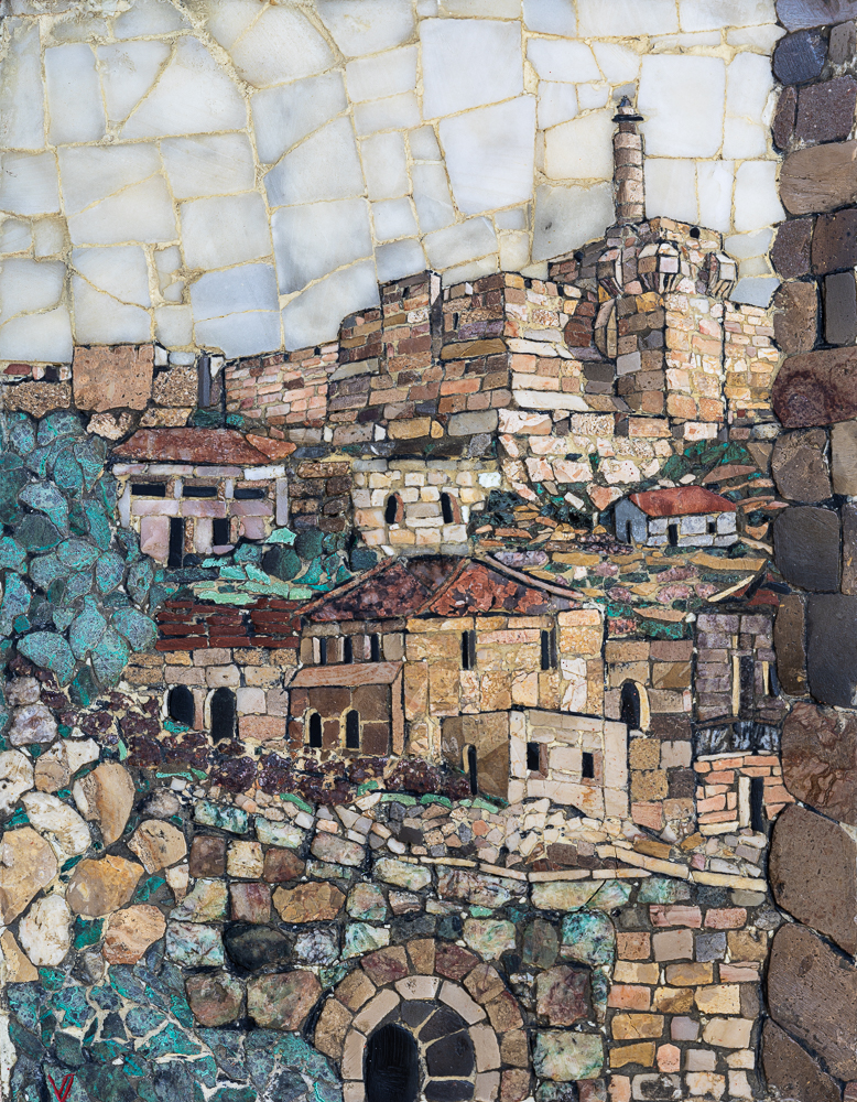 Mosaic, King David Tower & Jerusalem”, 2x2 Array