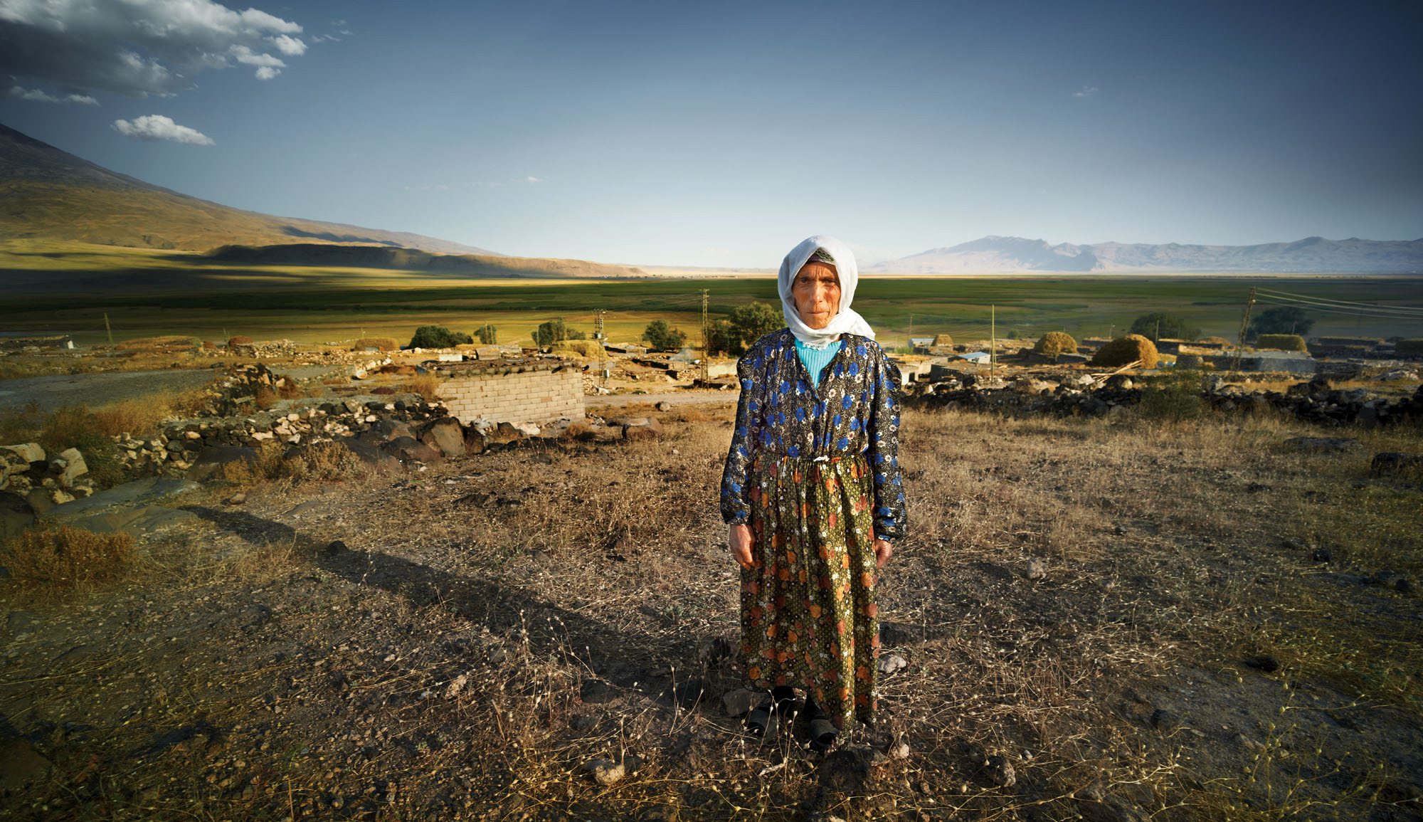 Kurdish woman, Eastern Turkey. Phase One A-Series, P65+, 23mm lens, f8 @ 1/30 second, ISO 50