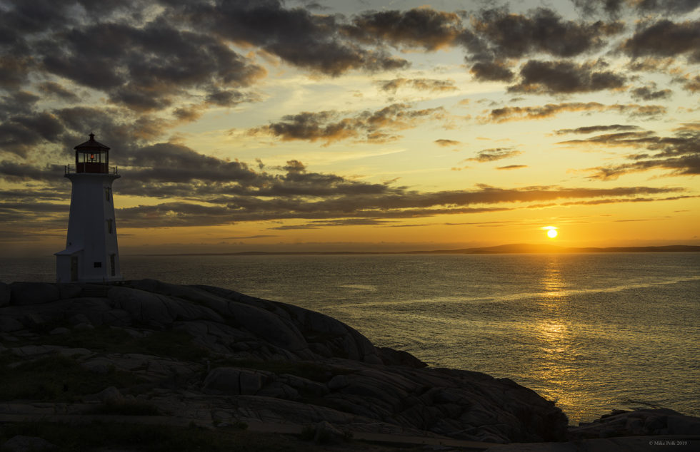 Sunset Peggy’s Cove – St. Margaret’s Bay, Nova Scotia