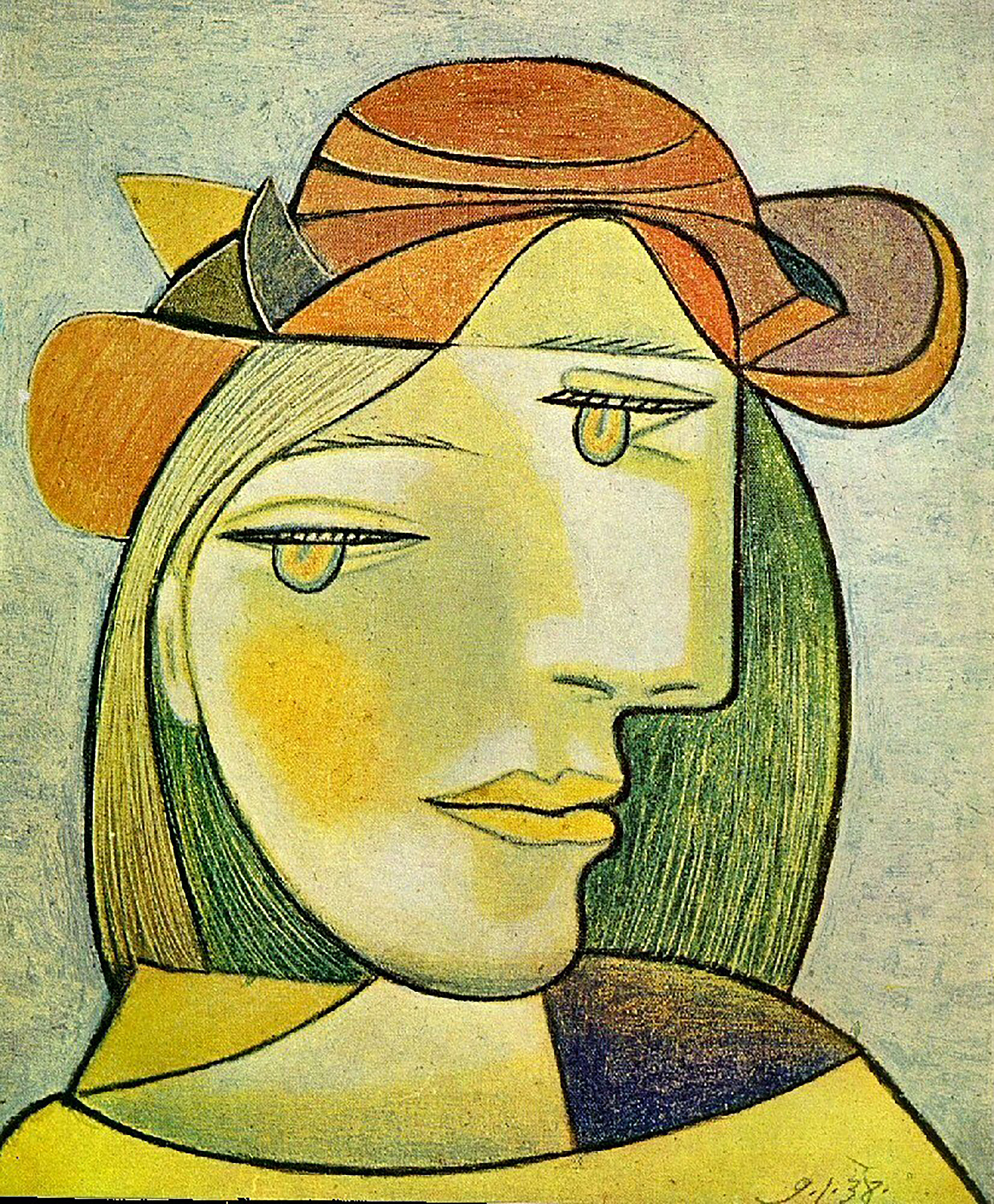Portrait de Femme  Pablo Picasso, 1938