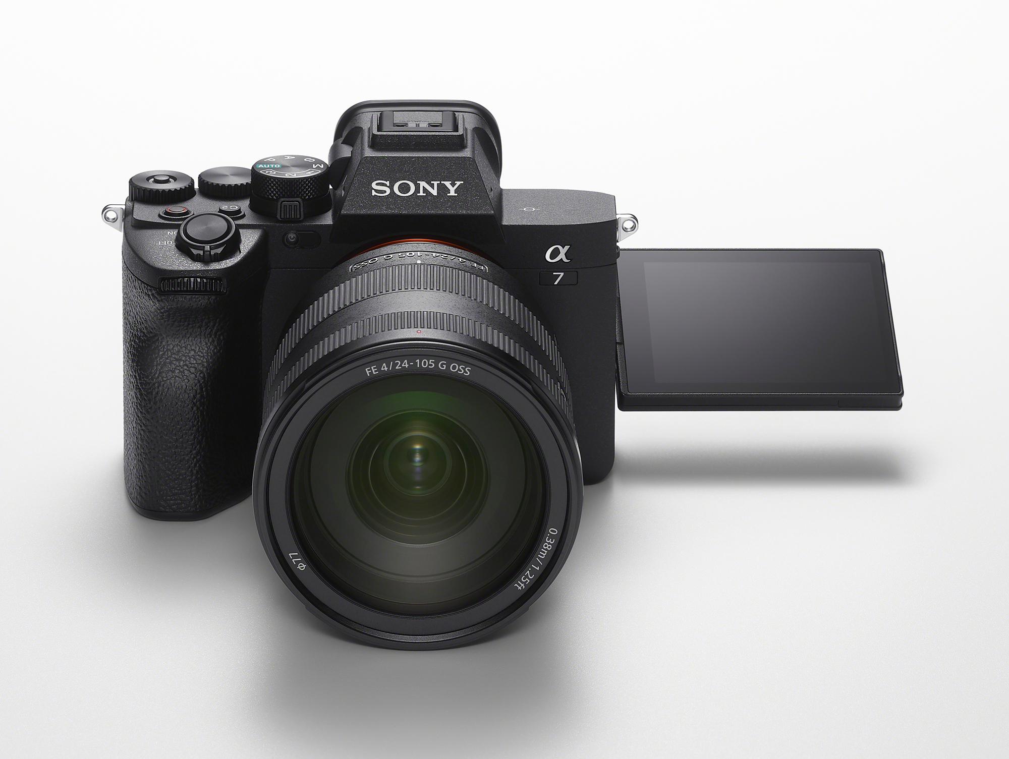 Sony a7iv with rear screen flipped