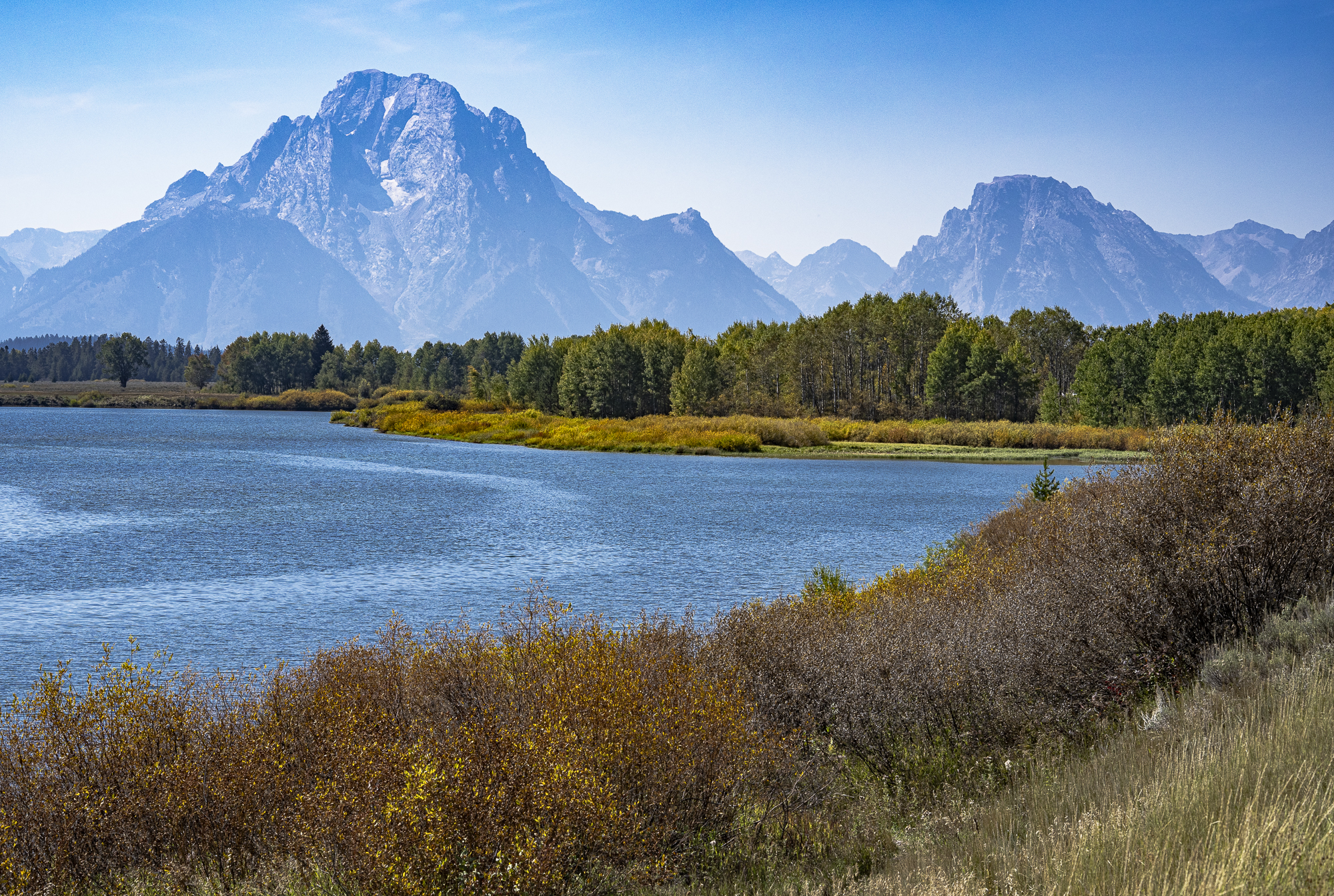 Mount Moran from the Oxbow