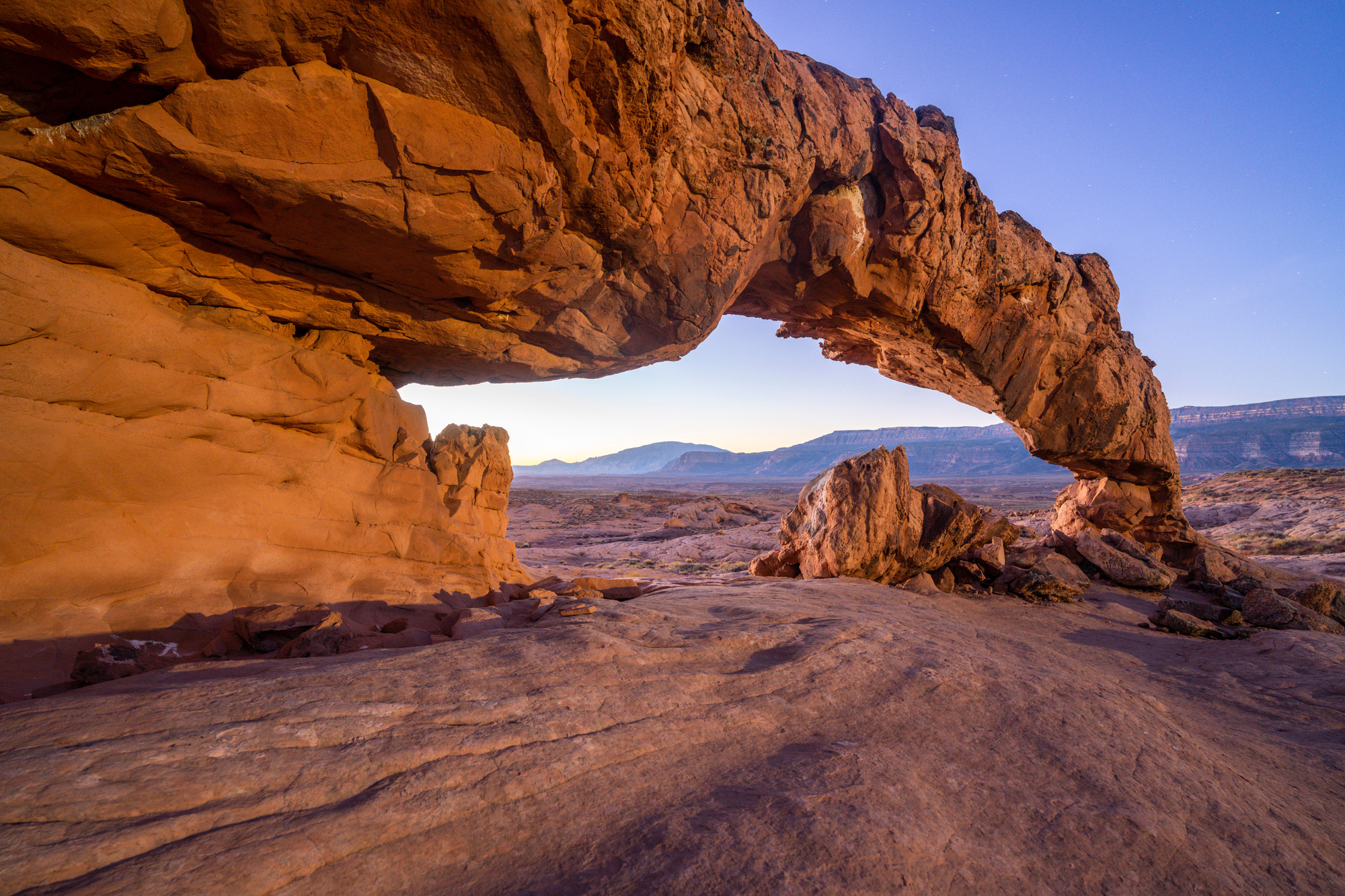 Sunset Arch, Grand Staircase Escalante National Monument, Utah
