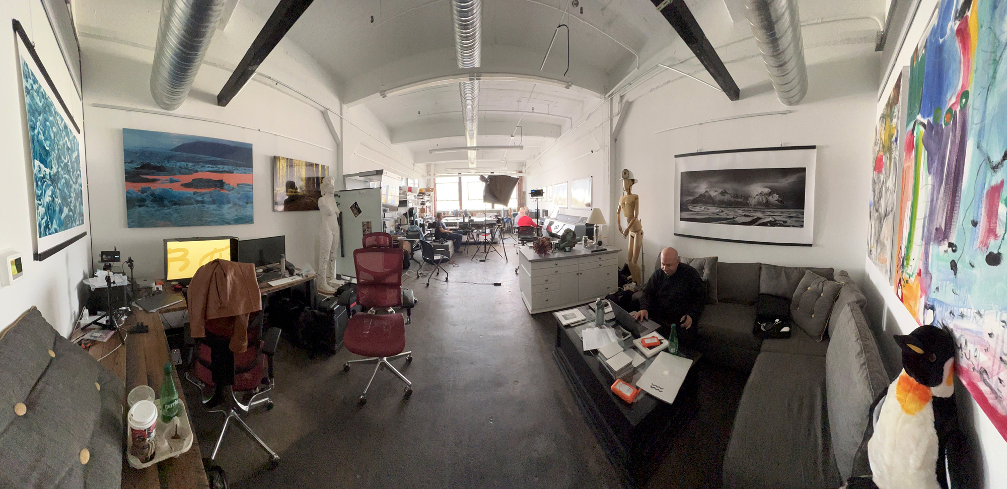 A pano of the studio
