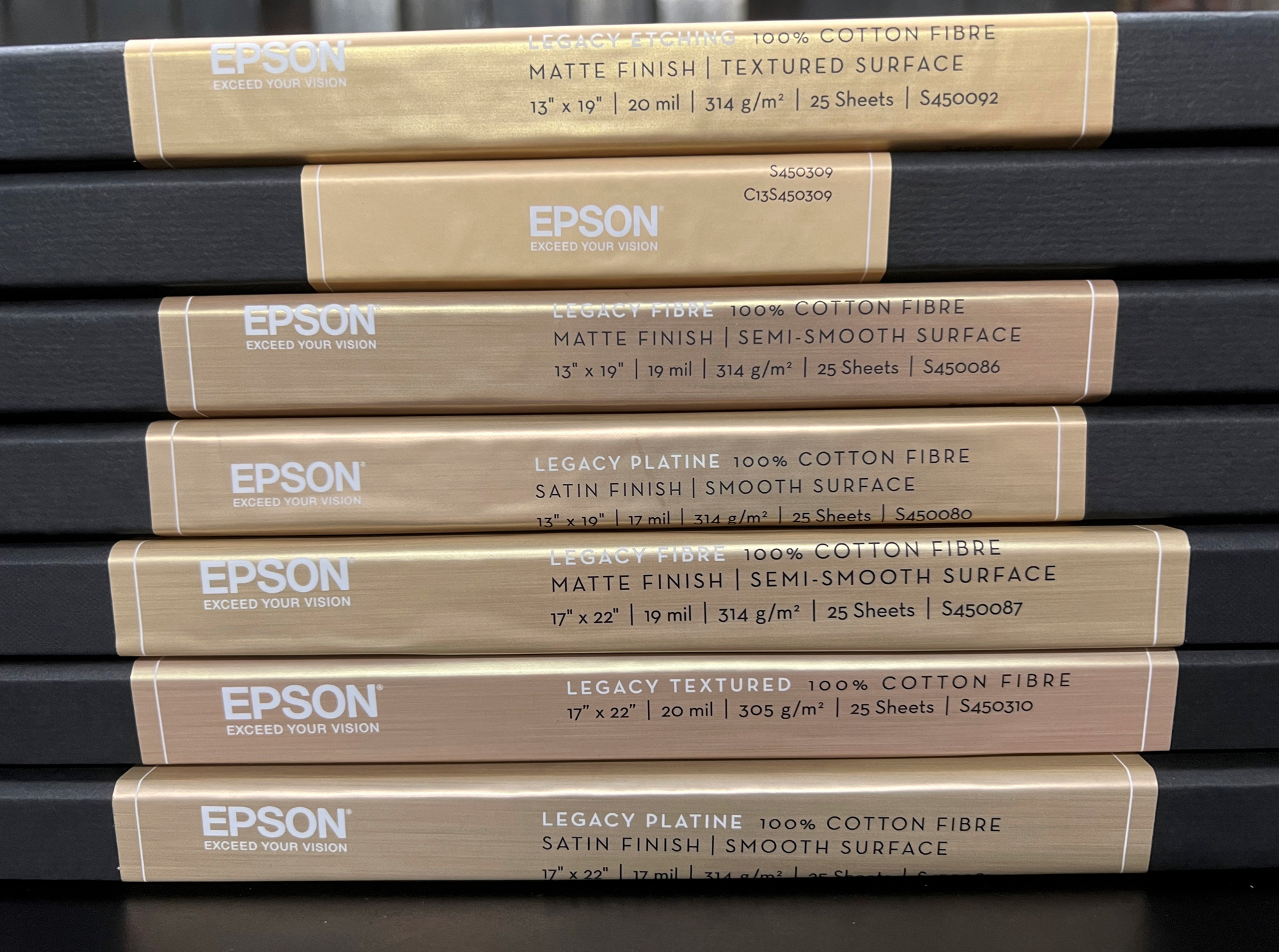 We cover all the Epson papers in our video