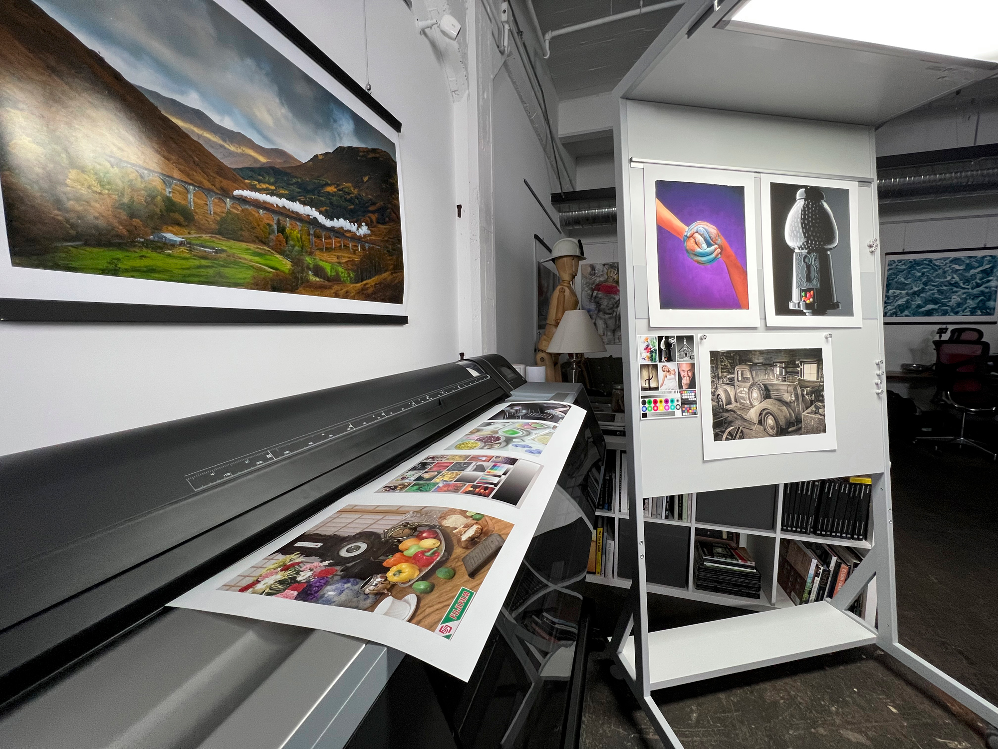 The Epson 9570 and GTI Print inspection station