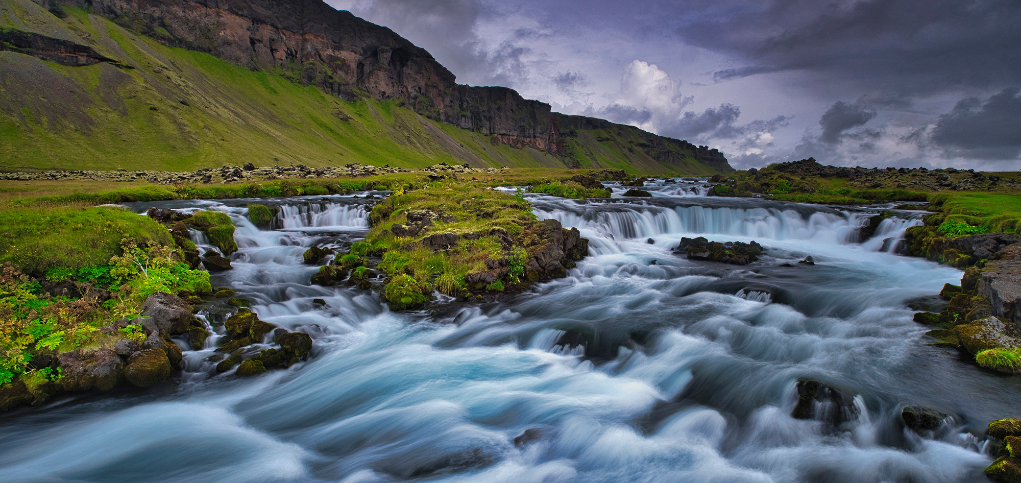 Another image of the falls in Iceland