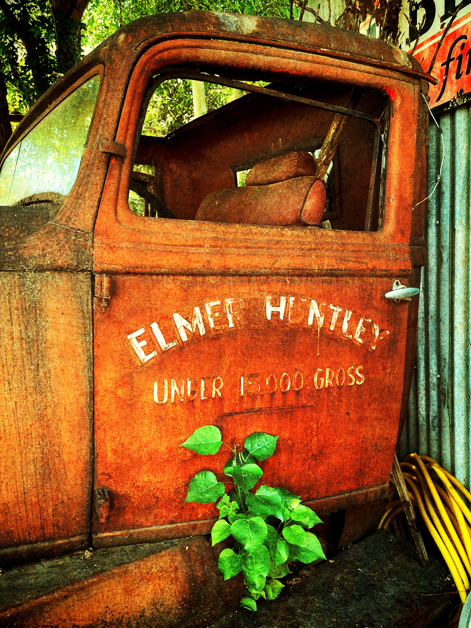 Elmer's truck