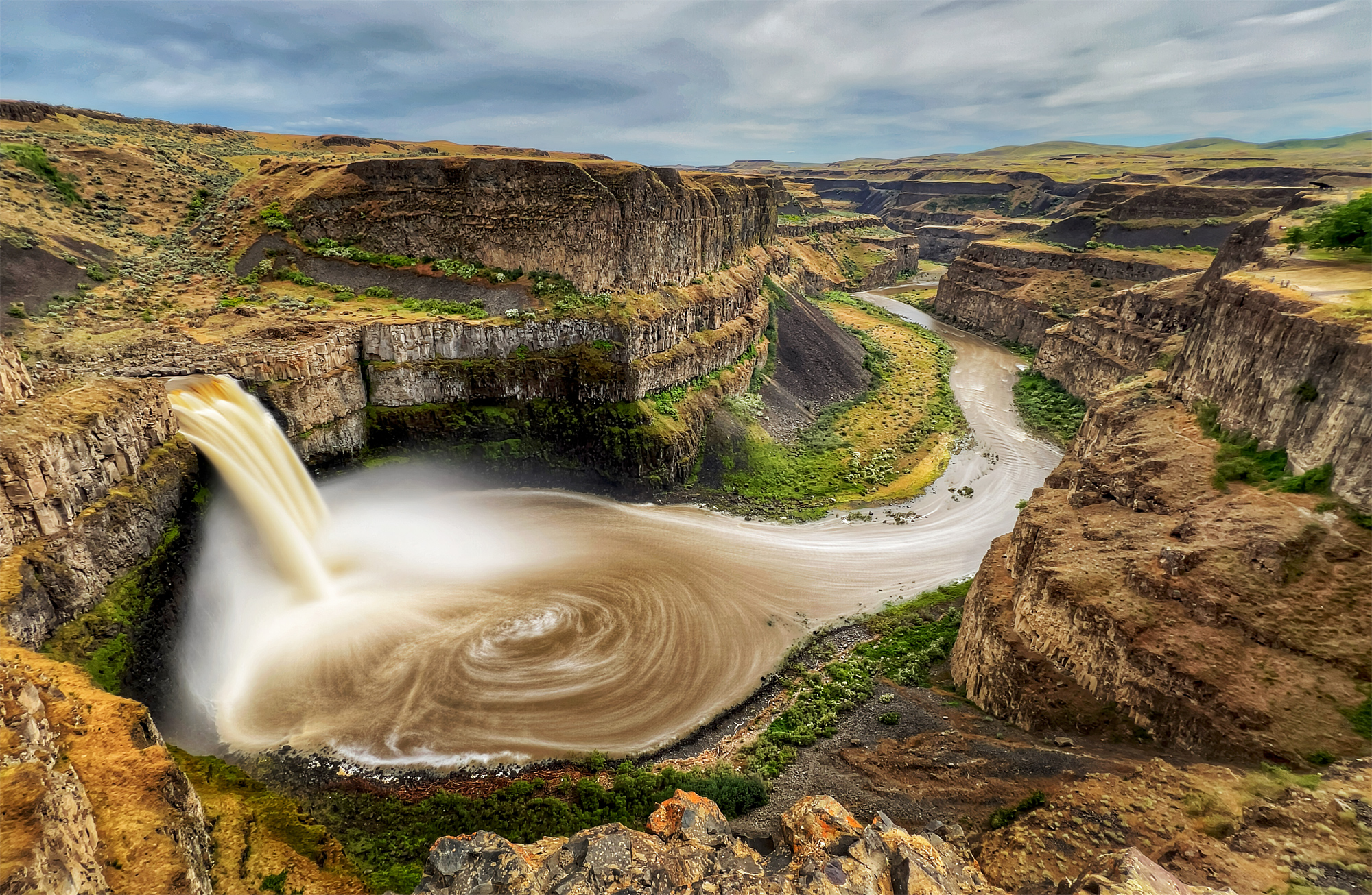 Palouse Falls. This was shot with an iPhone. I'll show you how. Worth the price of admission.