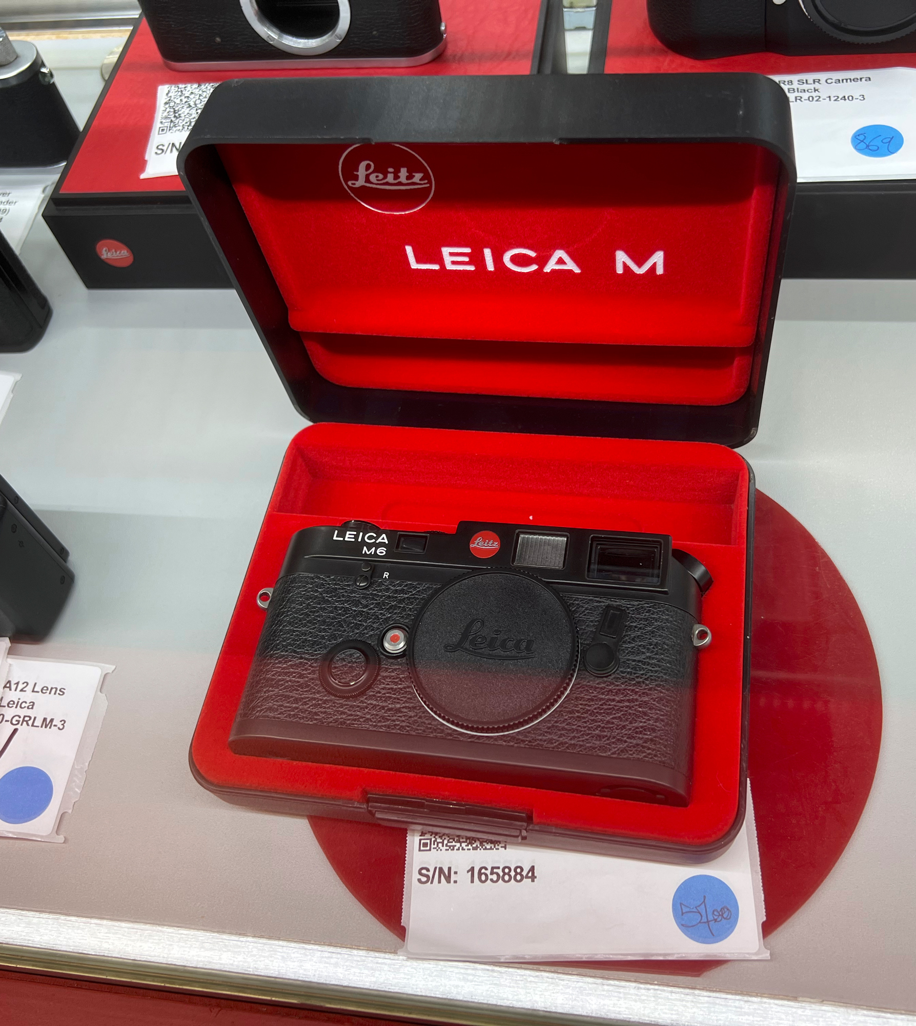 I owned this camera back in the day. It's a beauty and they have lots of Leica lenses too