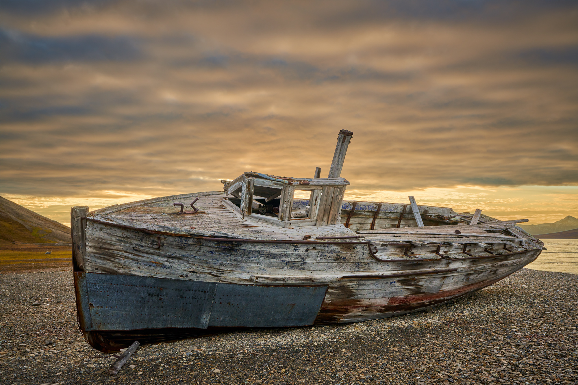 This old boat has been beached here for an eternity and offers so much more than the photo like you see here.
