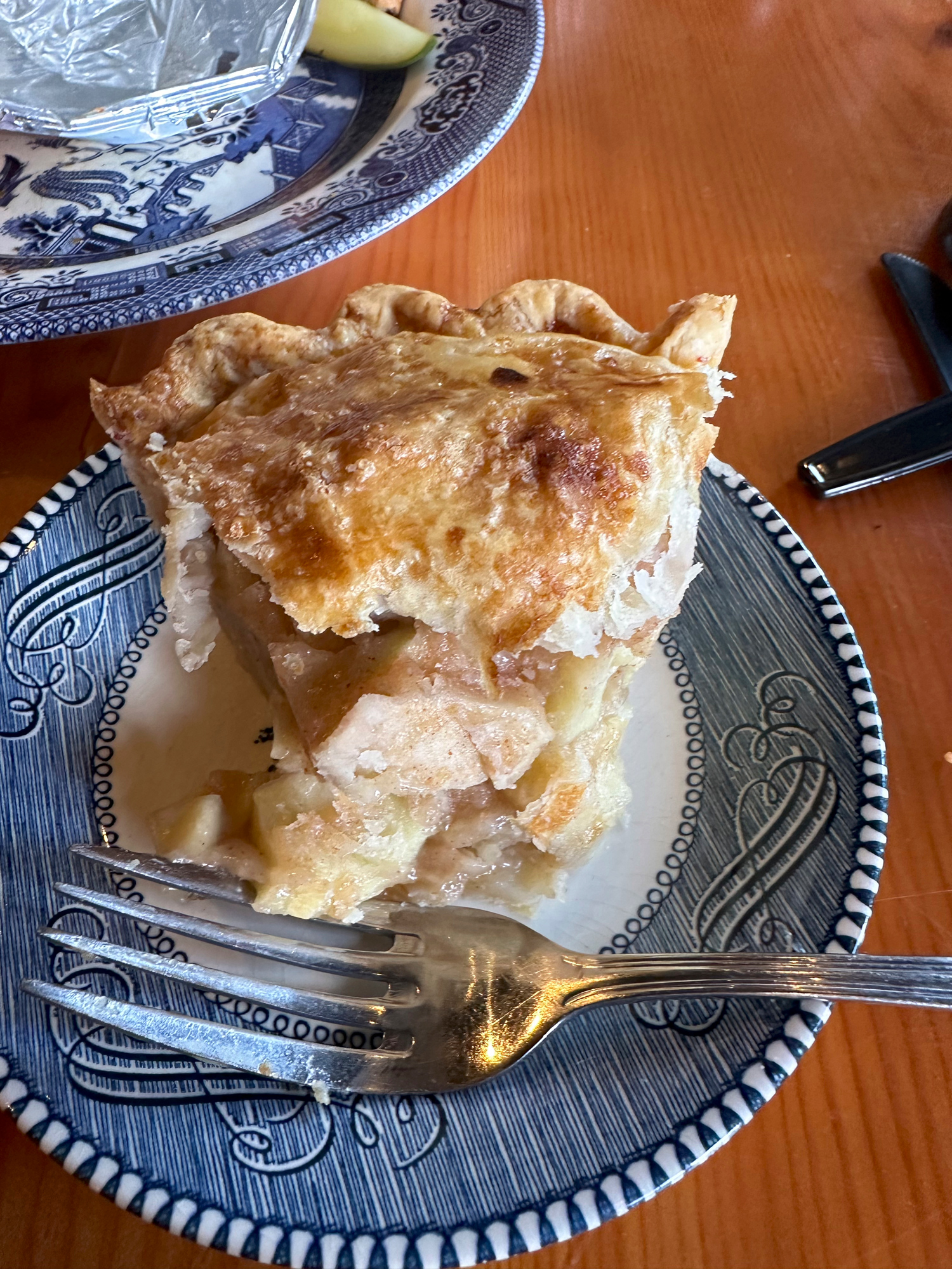The most delicious Apple Pie from the Pie Safe Resturant 