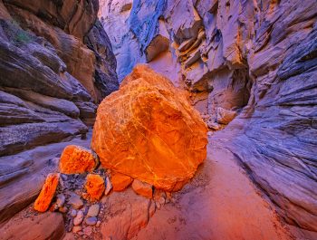 Orange Boulders #1