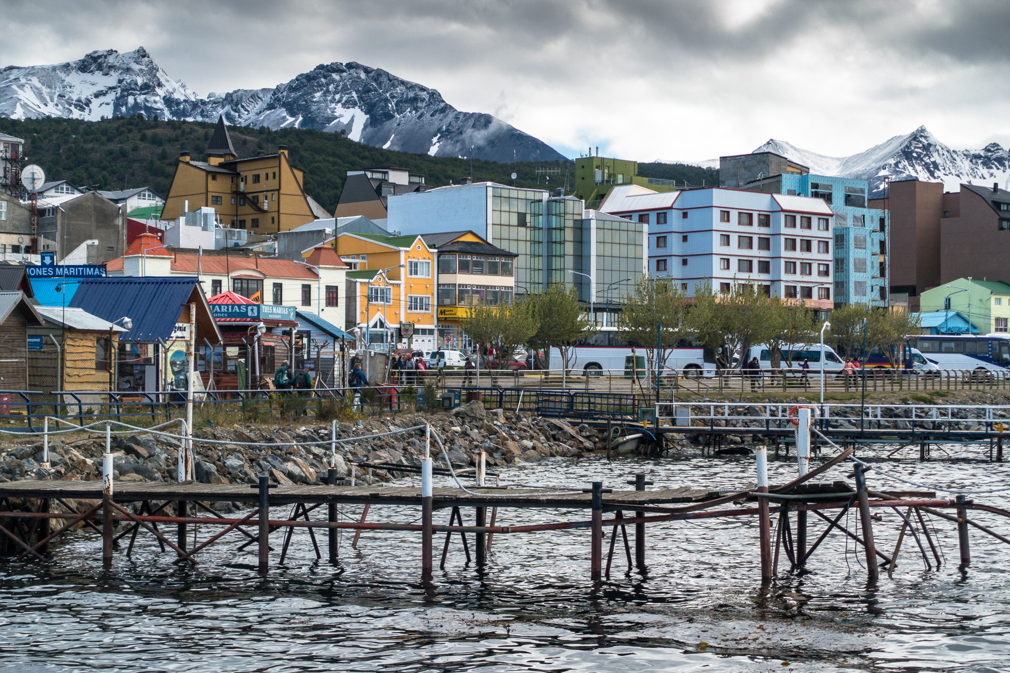 Port City of Ushuaia, Argentina, population; 82,615”