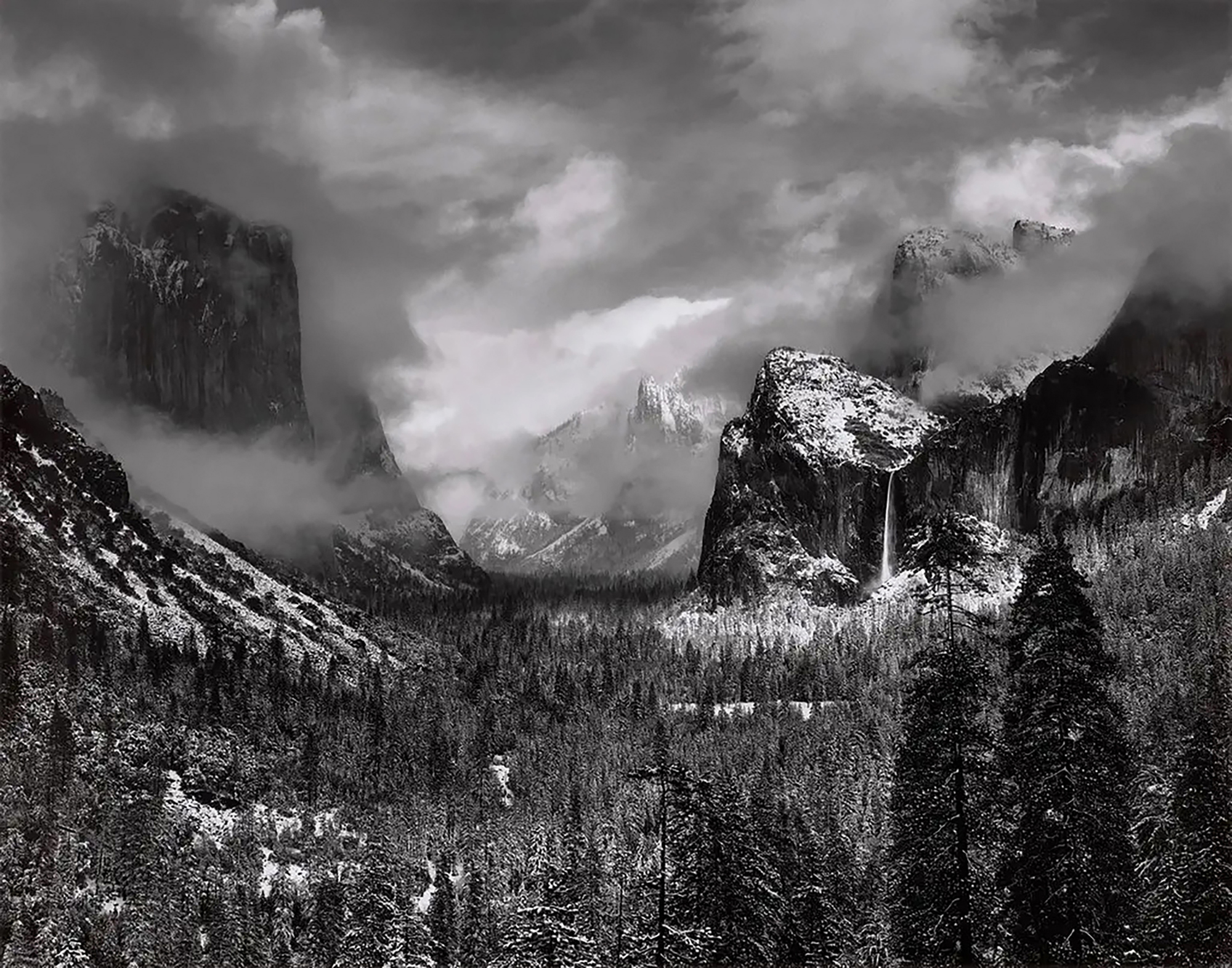 Clearing Winter Storm, Ansel Adams