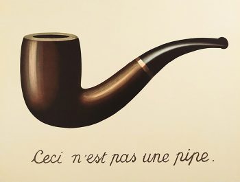 This is not a pipe.  René Magritte