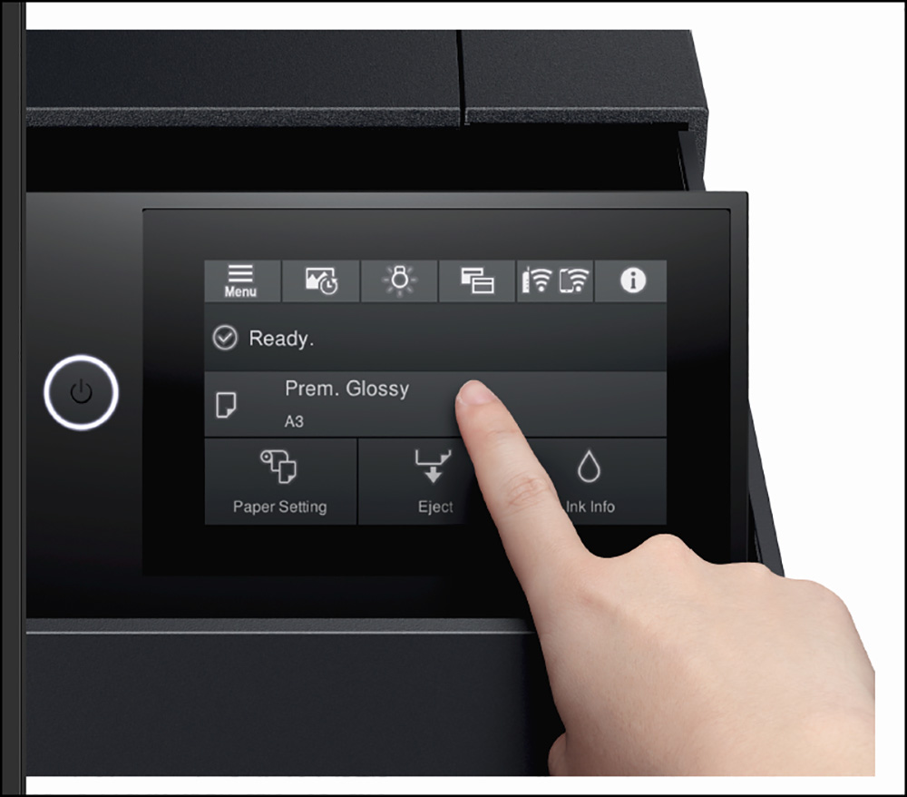 printer control panel run command
